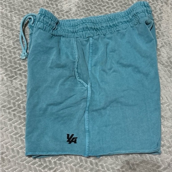 YoungLA Teal Athletic Shorts - Picture 1 of 6